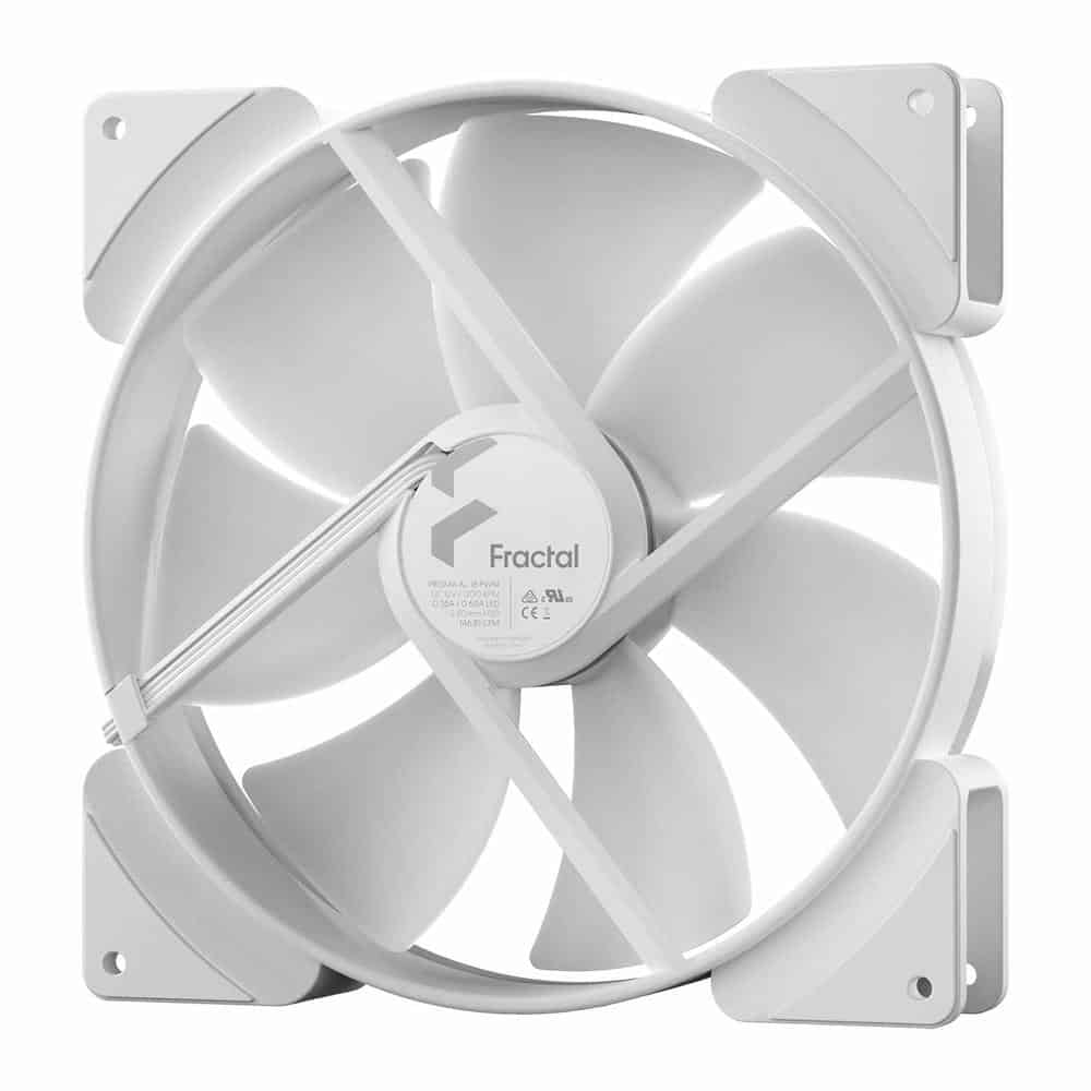 (image for) Fractal Design 120mm Addressable RGB LED Prisma AL-12 4-pin PWM White PC Cooling Fan